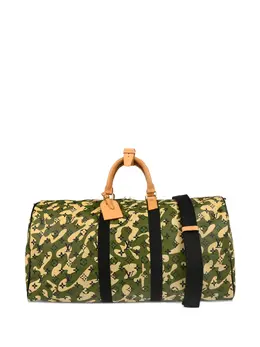 Louis Vuitton Pre-Owned: Зелёная сумка 