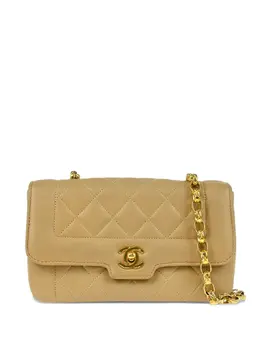 CHANEL Pre-Owned: Бежевая сумка 