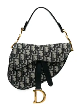 Christian Dior Pre-Owned: Голубая сумка 