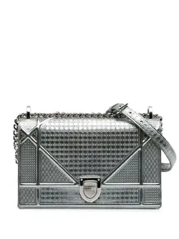 Christian Dior Pre-Owned: Серебристая сумка через плечо 