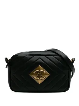 CHANEL Pre-Owned: Чёрная сумка 
