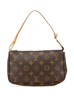 Louis Vuitton Pre-Owned: Коричневая сумка 