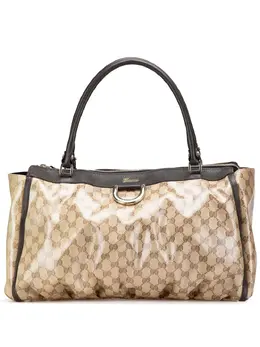Gucci Pre-Owned: Коричневое кольцо 