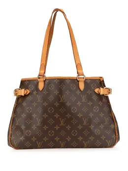Louis Vuitton Pre-Owned: Коричневая сумка-шоппер 