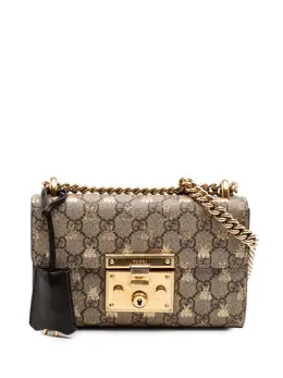 Gucci Pre-Owned: Коричневая сумка через плечо 