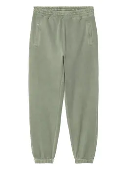 Carhartt WIP: Зелёные брюки  Nelson