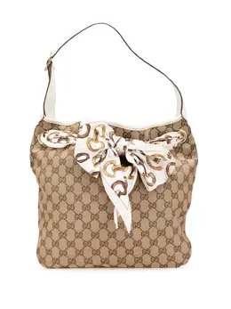 Gucci Pre-Owned: Коричневая сумка 