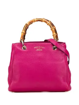 Gucci Pre-Owned: Розовая сумка-шоппер 