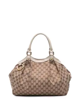 Gucci Pre-Owned: Коричневая сумка-шоппер 