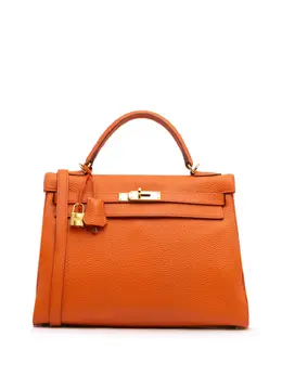 Hermès Pre-Owned: Оранжевая сумка 