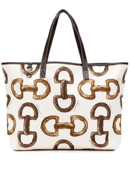 Gucci Pre-Owned: Белая сумка-шоппер 