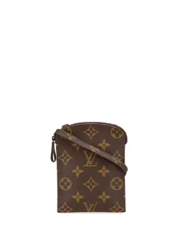 Louis Vuitton Pre-Owned: Коричневая сумка через плечо 