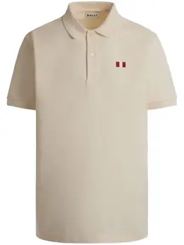 Bally: Белое поло 