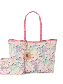 Kurt Geiger London: Многоцветная сумка-шоппер 