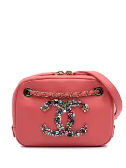 CHANEL Pre-Owned: Розовая сумка 