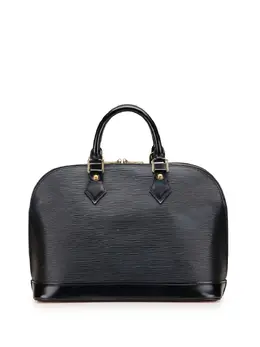 Louis Vuitton Pre-Owned: Чёрная сумка 