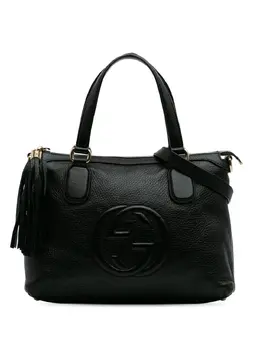 Gucci Pre-Owned: Чёрная сумка 