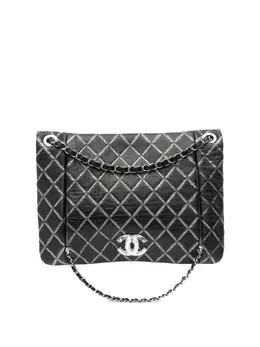 CHANEL Pre-Owned: Чёрная сумка 