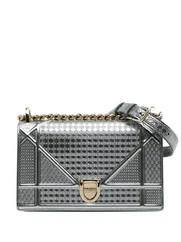Christian Dior Pre-Owned: Серебристая сумка через плечо 