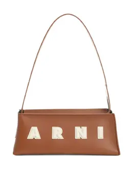 Marni: Коричневая сумка 