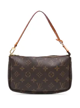 Louis Vuitton Pre-Owned: Коричневая сумка 