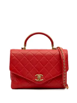 CHANEL Pre-Owned: Красная сумка 