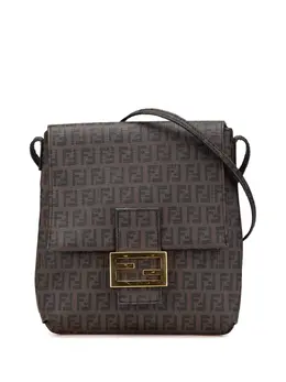 Fendi Pre-Owned: Коричневая сумка через плечо 