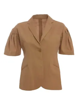 Romeo Gigli Pre-Owned: Бежевая куртка 