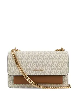 Michael Michael Kors: Бежевая сумка 