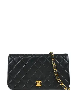 CHANEL Pre-Owned: Чёрная сумка 