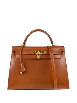 Hermès Pre-Owned: Коричневая сумка-шоппер 