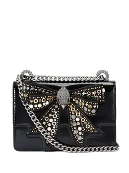 Kurt Geiger London: Чёрная сумка через плечо 