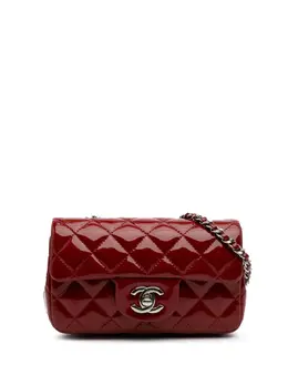 CHANEL Pre-Owned: Красная сумка через плечо 