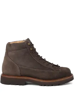 Brunello Cucinelli: Коричневые ботинки 