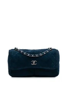CHANEL Pre-Owned: Голубая сумка 