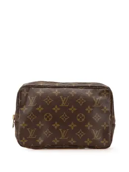 Louis Vuitton Pre-Owned: Коричневый клатч 