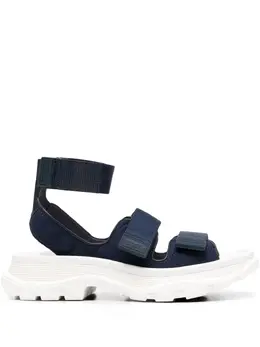 Alexander McQueen: Синие сандалии 