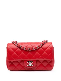 CHANEL Pre-Owned: Красная сумка через плечо 