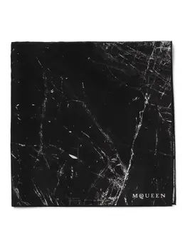 Alexander McQueen: Чёрный шарф 