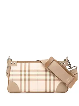 Burberry Pre-Owned: Розовая сумка 
