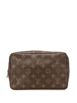 Louis Vuitton Pre-Owned: Коричневый клатч 