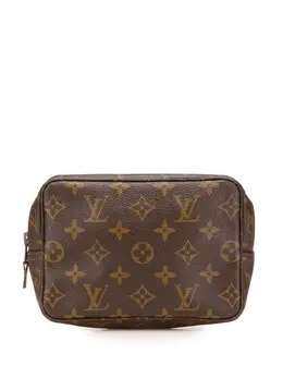 Louis Vuitton Pre-Owned: Коричневый клатч 