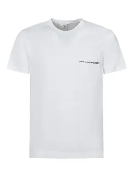 Comme Des Garçons Shirt: Футболка с принтом 