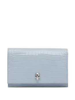 Alexander McQueen: Светлый клатч  Skull