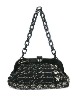 CHANEL Pre-Owned: Чёрная сумка 