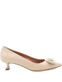 Ferragamo: Бежевые туфли 