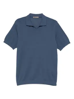 Corneliani: Голубая футболка 