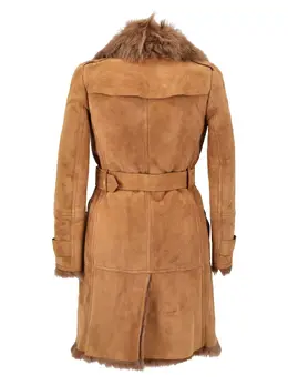 Burberry Pre-Owned: Коричневое пальто 