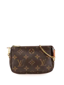 Louis Vuitton Pre-Owned: Коричневая сумка 