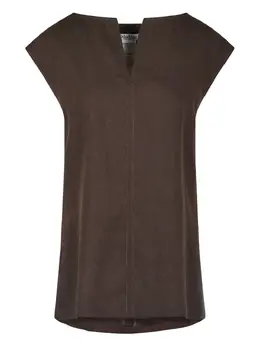 Max Mara: Льняной топ 